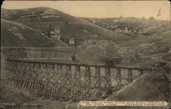 The Gold King Mine and High Trestle on High Line Postcard
