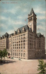 View of Post Office (now Trump International Hotel) Postcard