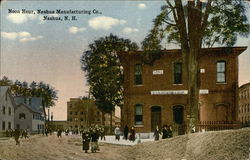 Noon Hour, Nashua Manufacturing Co. New Hampshire Postcard Postcard Postcard