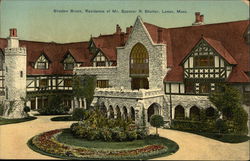 Shadow Brook, Residence of Mr. Spencer R. Shotter Lenox, MA Postcard Postcard Postcard