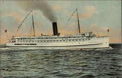 Steamer Governor Cobb Steamers Postcard Postcard Postcard