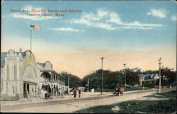 Onset Avenue showing Casino and Colonial Theatre Massachusetts Postcard Postcard Postcard