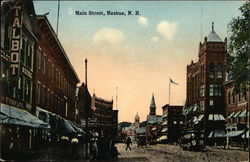 Main Street Nashua, NH Postcard Postcard Postcard