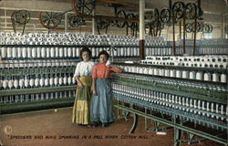 Speeders and Ring Spinning in a Fall River Cotton Mill Speeders and Ring Spinning in a Fall River Cotton Mill
