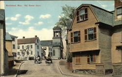 Old Bowen House Marblehead, MA Postcard Postcard Postcard