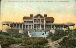 Cape Casino from Shore Front, Cape Cottage Park Postcard