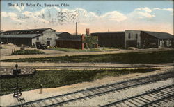 The A. D. Baker Co. Swanton, OH Postcard Postcard Postcard