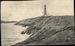 Cape Forehu Light Yarmouth, NS Canada Nova Scotia Postcard Postcard Postcard