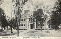 Center School Georgetown, MA Postcard Postcard Postcard