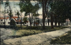 Post Office and Residence of J. Kenrick Postcard