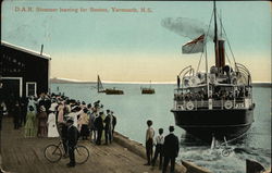 D.A.R. Steamer Leaving for Boston D.A.R. Steamer Leaving for Boston