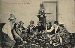 A Sunday School Class in the West A Sunday School Class in the West