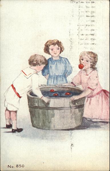 Bobbing for Apples Halloween