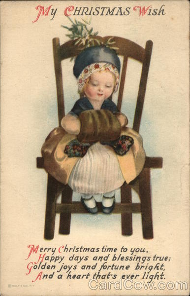 My Christmas Wish Ellen Clapsaddle Children