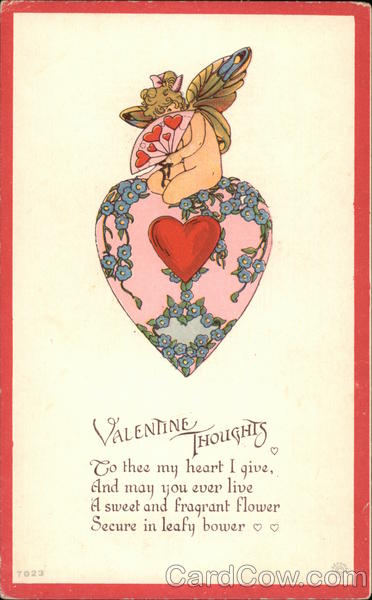 Valentine Thoughts Cupid