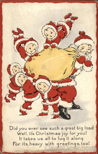 Christmas Greetings Santa Claus