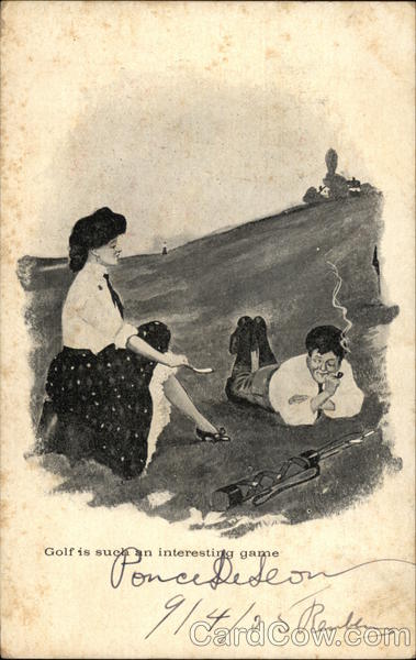 Golf is such an interesting game