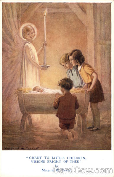 'Grant To Little Children Visions Bright Of Thee' by Margaret W. Tarrant