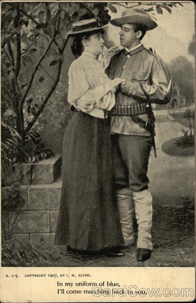 In My Uniform of Blue, I'll Come Marching Back to You