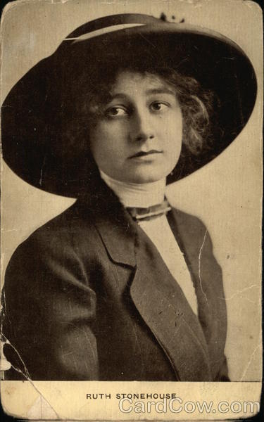 Photo of Ruth Stonehouse in Large Hat Actresses