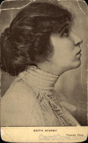 Edith Storey Actresses Postcard