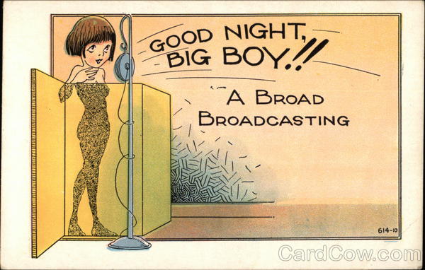 Goodnight Big Boy!! - A Broad Broadcasting Comic, Funny