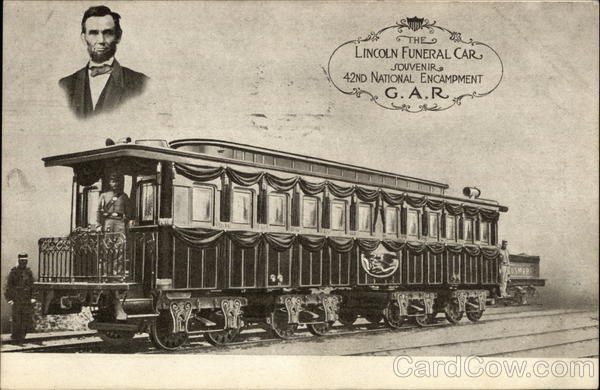 The Lincoln Funeral Car Trains, Railroad