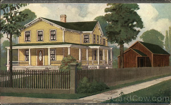 Sherwin Williams Brighten Up Postcard Advertising