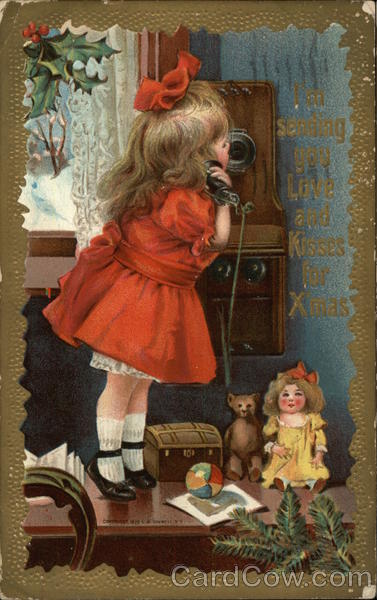 I'm Sending You My Love and Kisses for Xmas Children