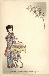 Drink Formosa Oolong Tea Postcard