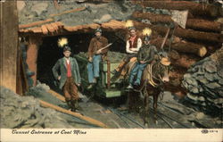 Tunnel Entrance at Coal Mine Tunnel Entrance at Coal Mine