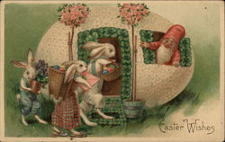 Easter Wishes Postcard