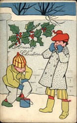 A Merry Christmas Postcard