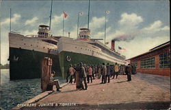 Steamers Juniata & Tionesta Postcard