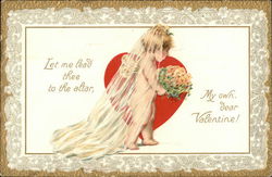 Let me lead thee to the altar Children Postcard Postcard Postcard