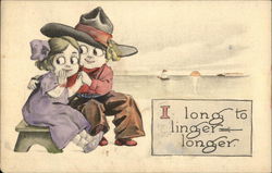 I Long to Linger Longer Postcard