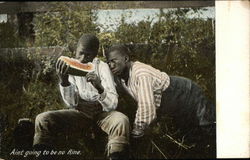 Aint Going to be no Rine Postcard