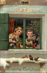 A Merry Christmas Postcard