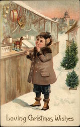 Loving Christmas Wishes Postcard