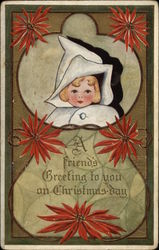 A Friend's Greeting To You On Christmas Day Postcard