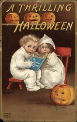 A Thrilling Halloween Postcard