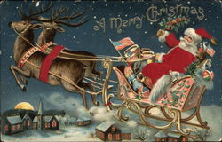 A Merry Christmas Postcard