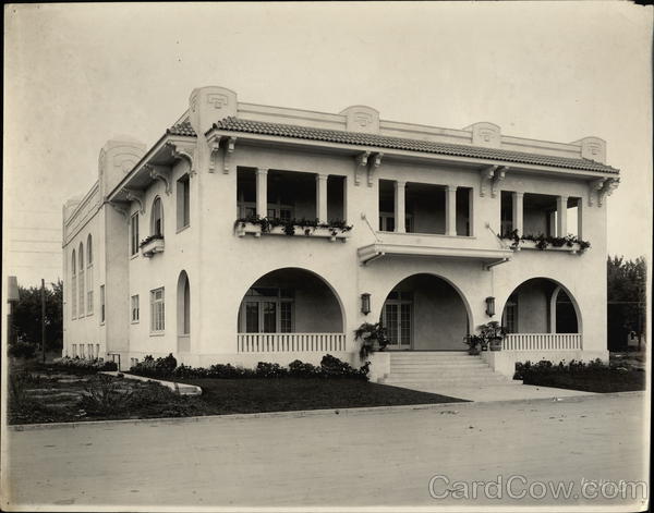 Tuesday Club House Rare Original Photograph Sacramento California