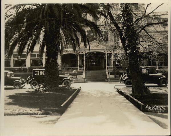 Hotel Vendome Rare Original Photograph San Jose California