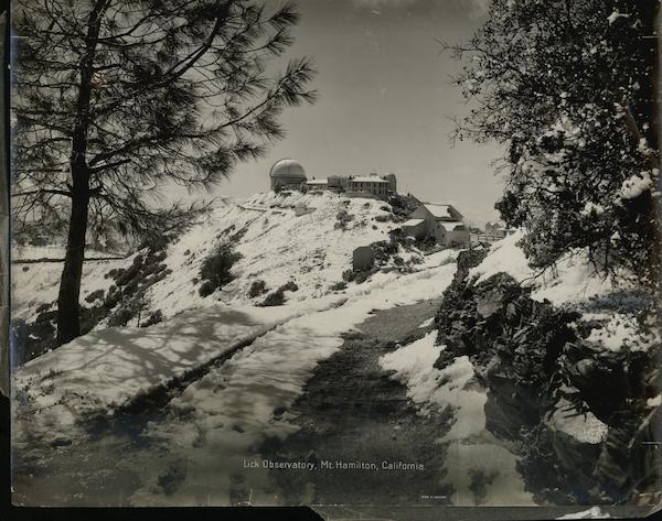 Lick Observatory Mt. Hamilton Rare Original Photograph San Jose California