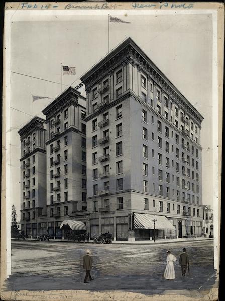 Hotel Lankershim Rare Original Photograph Los Angeles California