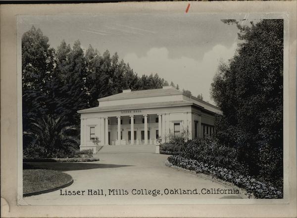 Lisser Hall at Mills College Oakland California