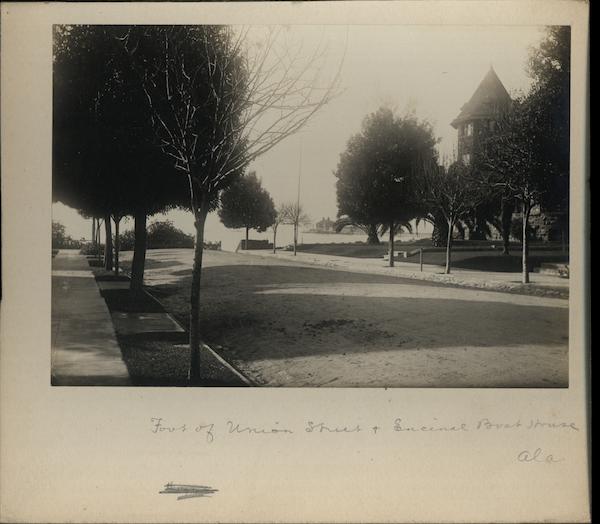 Foot of Union Street and Encinal Boat House Alameda California