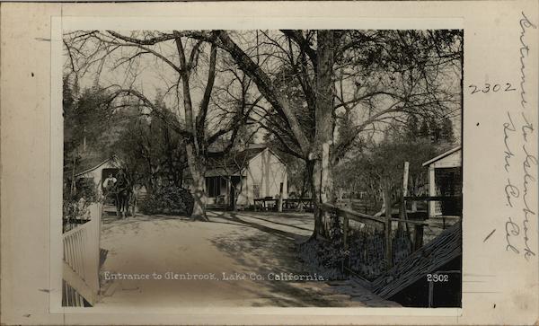 Entrance to Glenbrook California