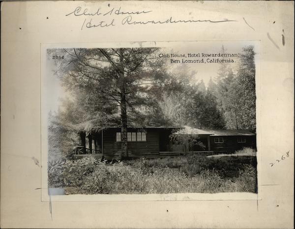 Hotel Rowardennan - Club House Ben Lomond California